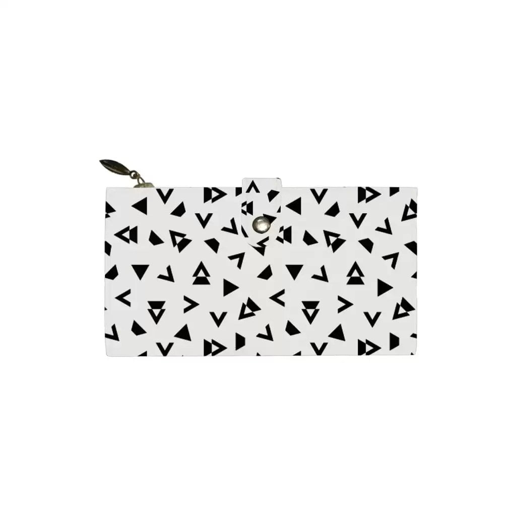Portefeuille Bonny Pyramids On White