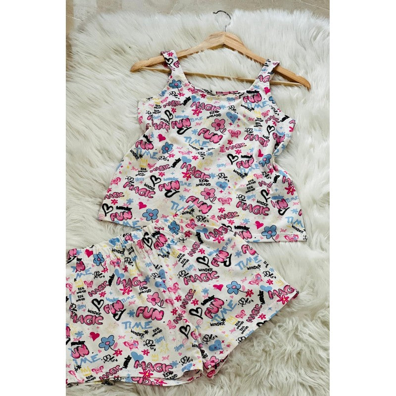 Pyjama Femme Imprimé Fun – Léger
