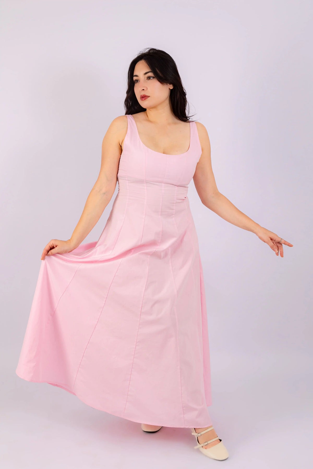 Robe Aicha en Popeline