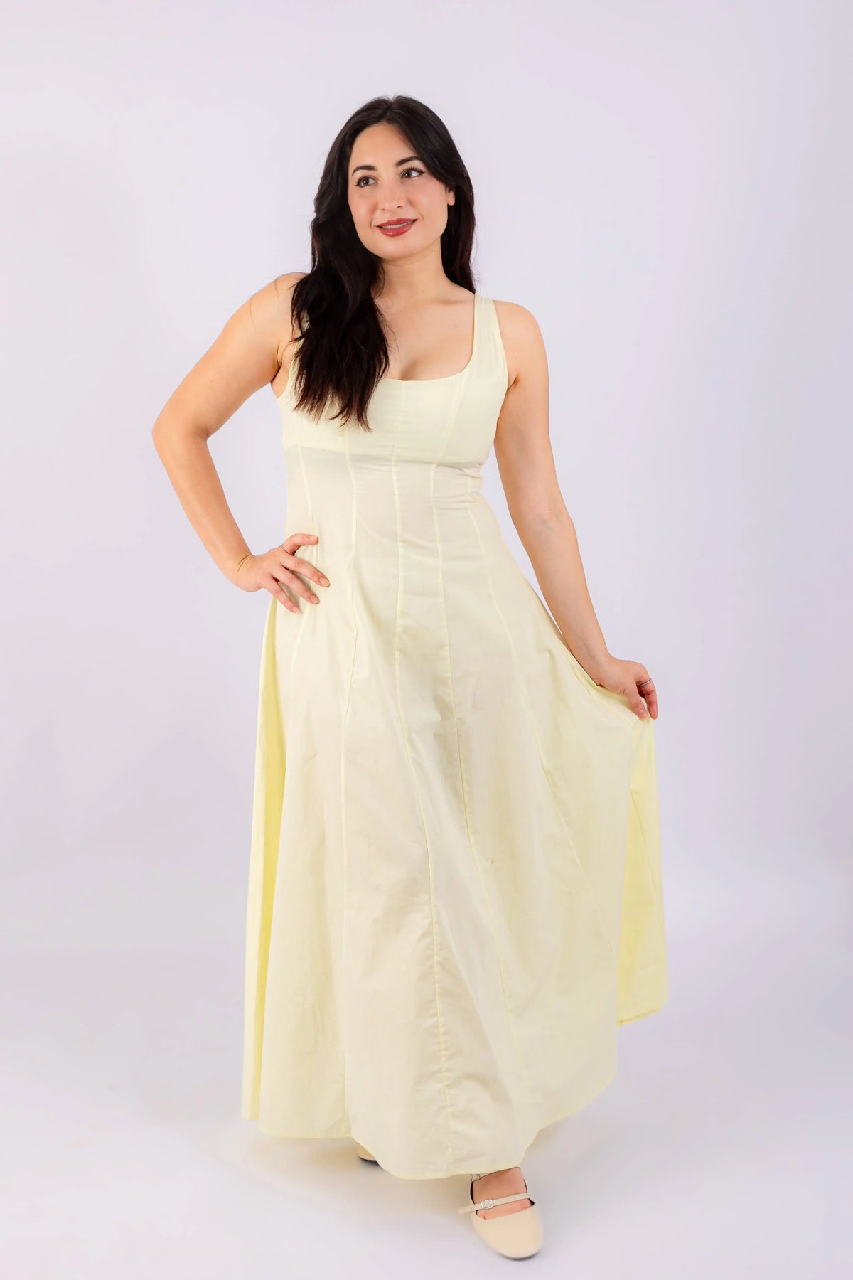 Robe Aicha en Popeline