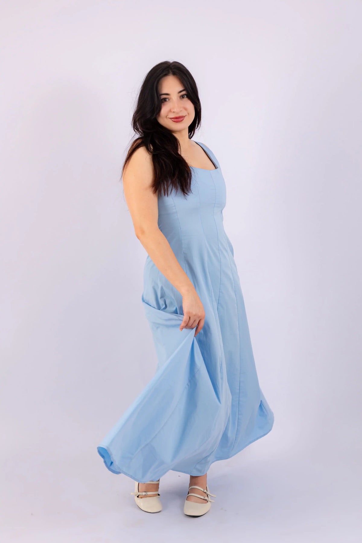 Robe Aicha en Popeline