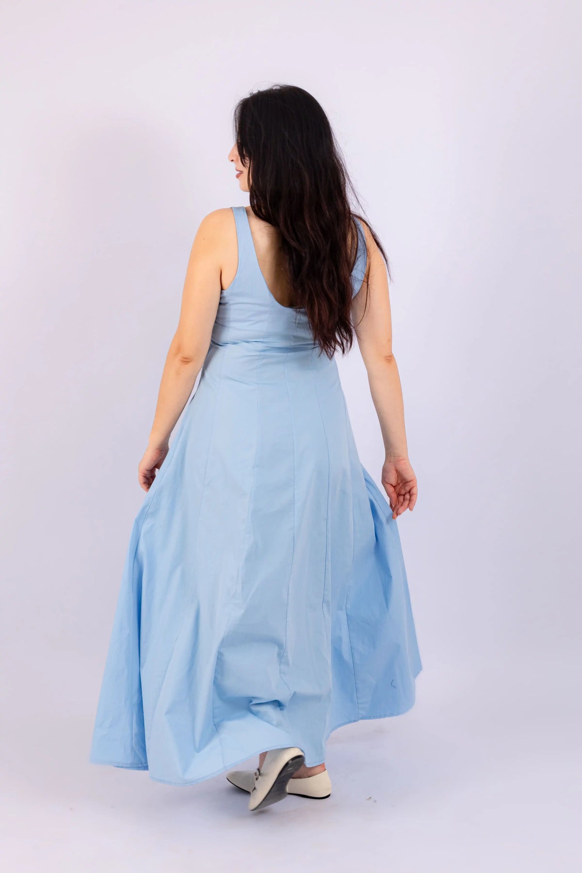 Robe Aicha en Popeline