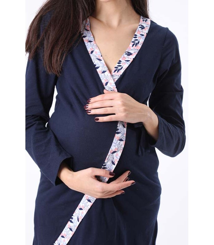 Robe d'Allaitement en Coton