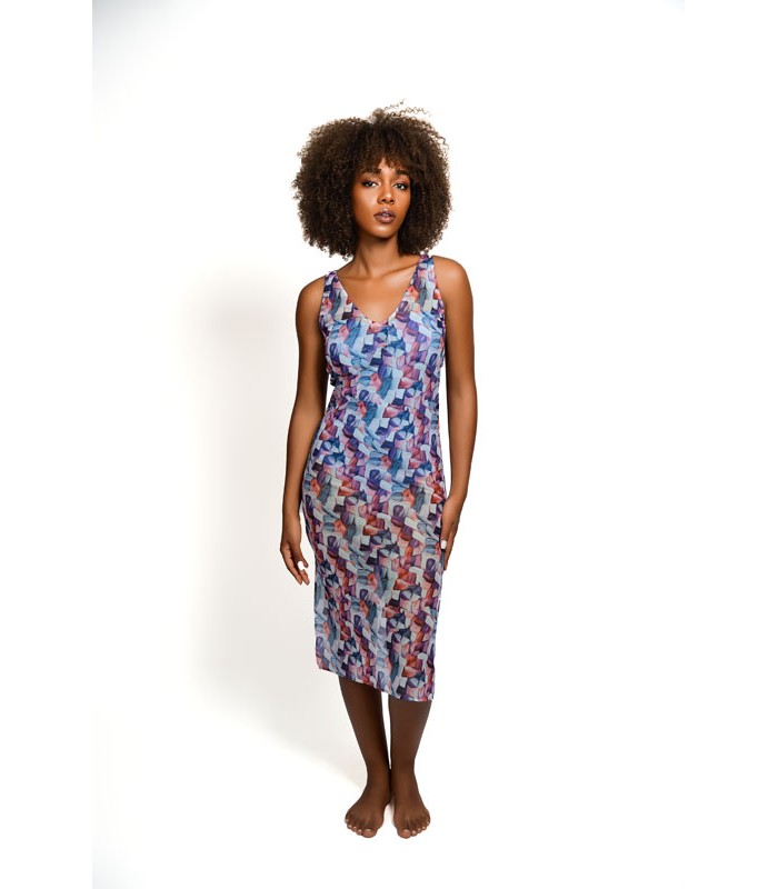 Robe de Plage en Tulle