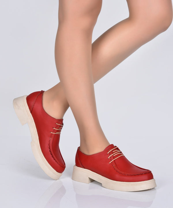 Derbies Femme Cuir B19