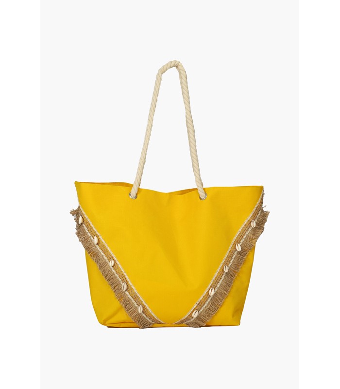 Sac de Plage à Coquillage Jaune