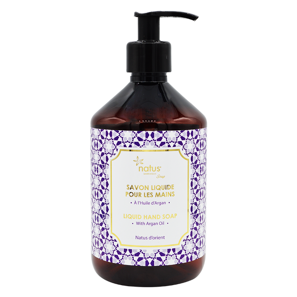 Savon liquide pour les mains à l'huile d'argan — Natus d'Orient — 500 ml