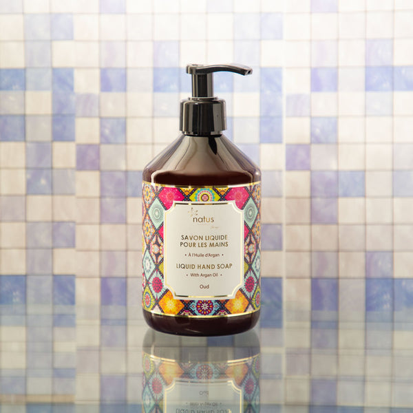 Savon liquide pour les mains à l'huile d'argan — Oud — 500 ml