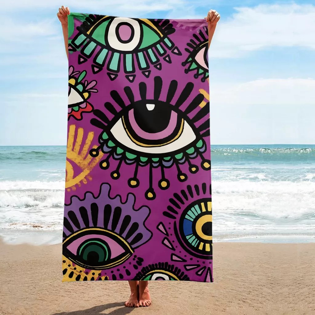 Serviette de Plage M Open Your Eyes