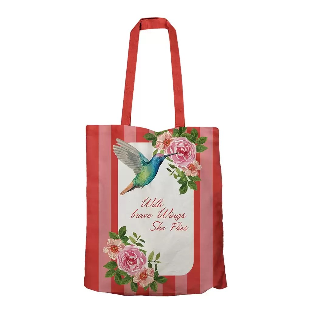 Tote Bag L She Flies