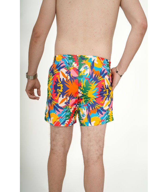 Short de Bain Homme Coupe Courte Imprimé