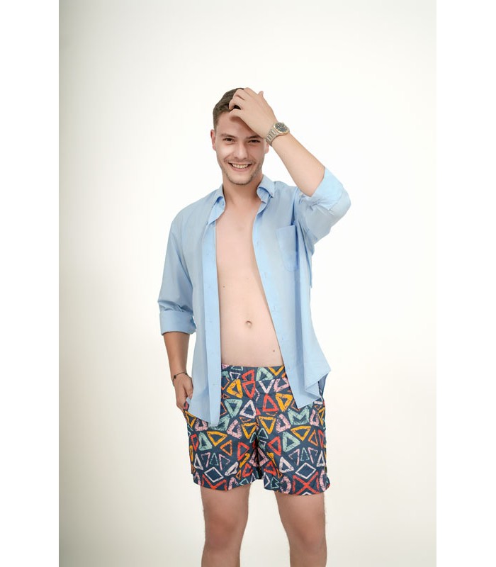 Short de Bain Homme Imprimé Ibiza
