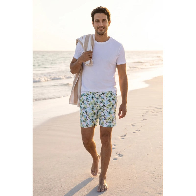Short de Plage Homme Imprimé – Léger, Confortable & Séchage