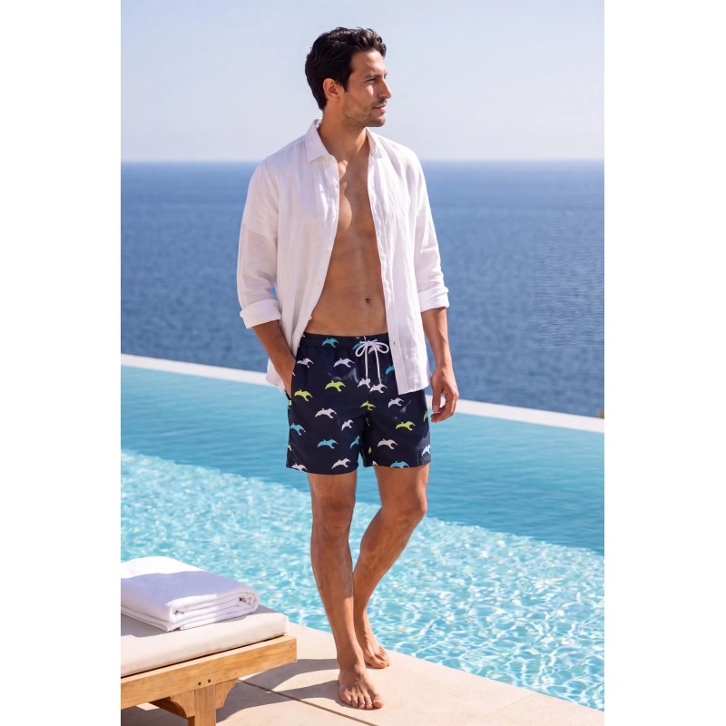 Short de Plage Homme Imprimé – Léger, Confortable & Séchage