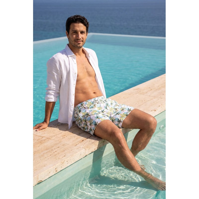Short de Plage Homme Imprimé – Léger, Confortable & Séchage