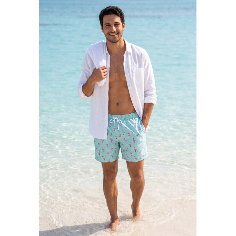 Short de Plage Homme Imprimé – Léger, Confortable & Séchage
