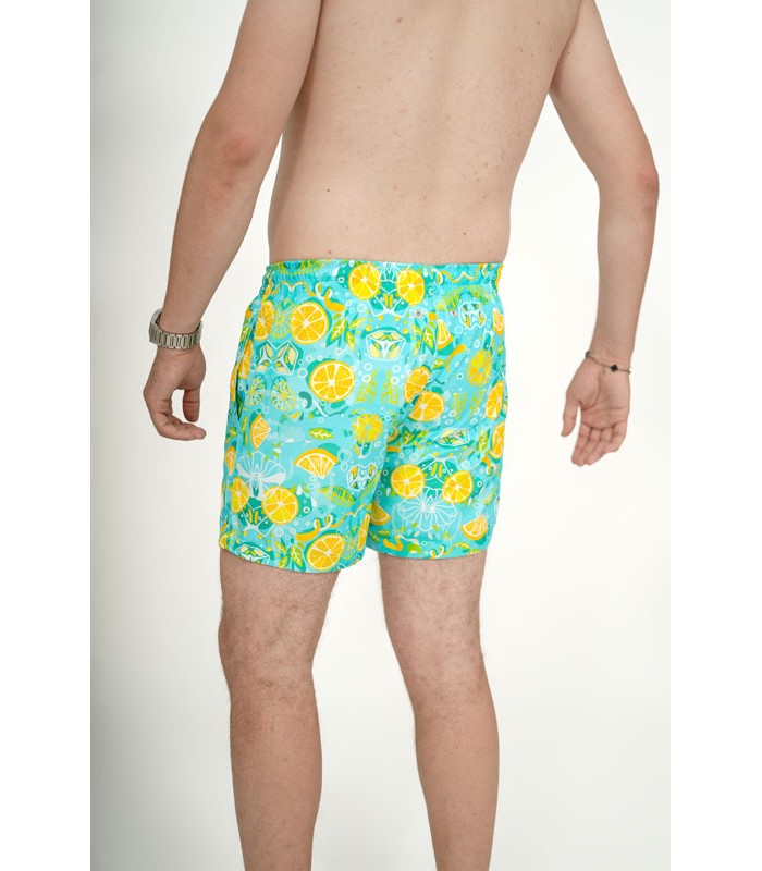 Short de Bain Homme Coupe Courte Imprimé