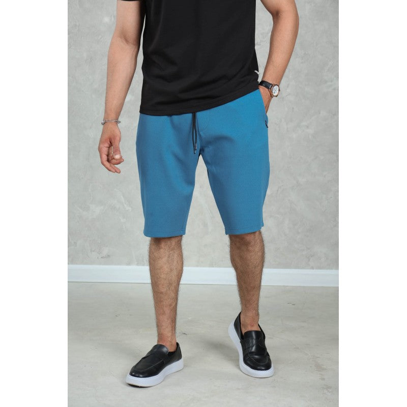 Short Homme en Coton Piqué –