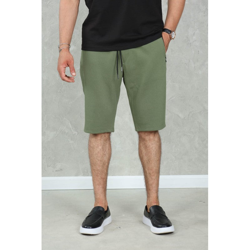 Short Homme en Coton Piqué –