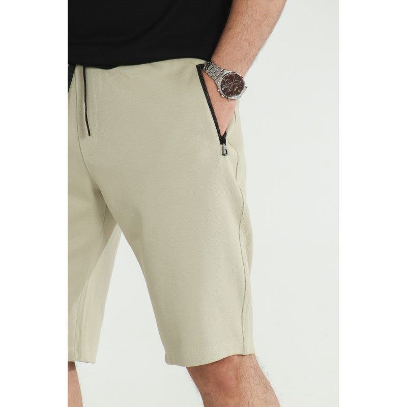 Short Homme Piqué Lourd Coton –