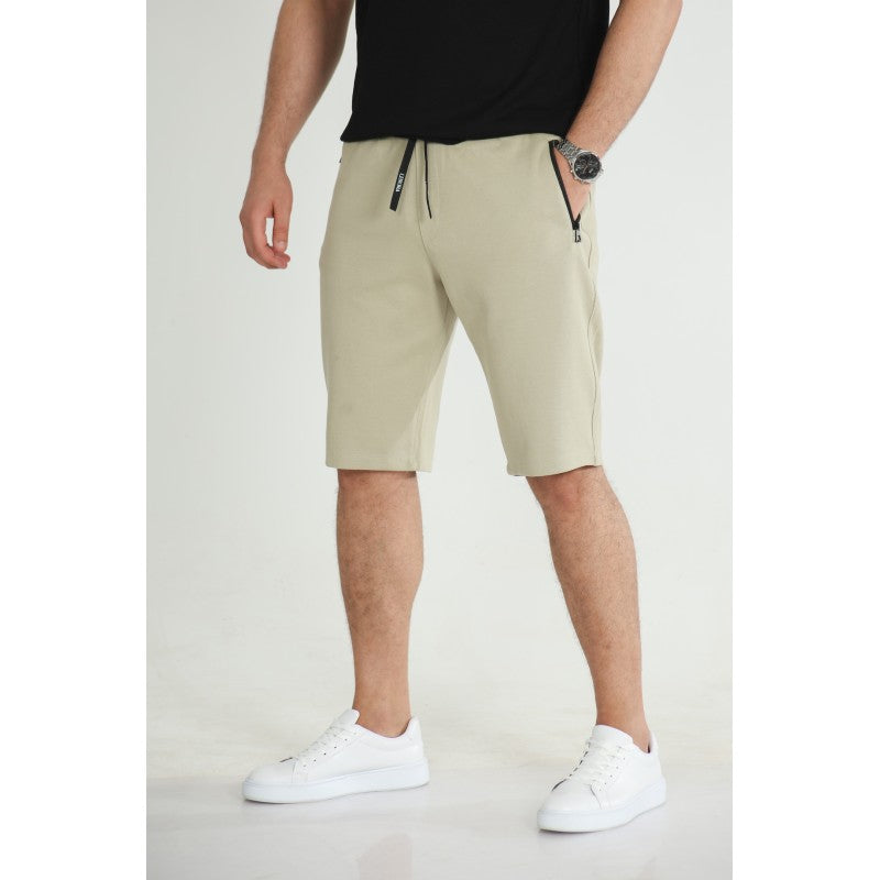 Short Homme Piqué Lourd Coton –