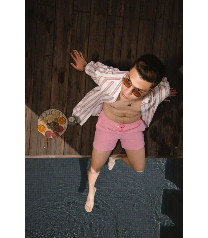 Short de Bain Homme Uni