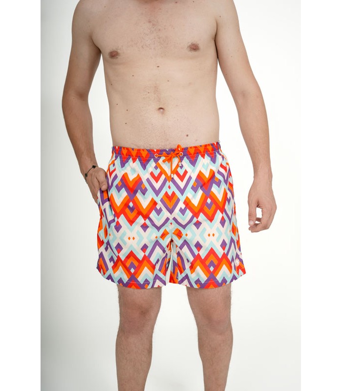 Short de Bain Homme Imprimé Impressive