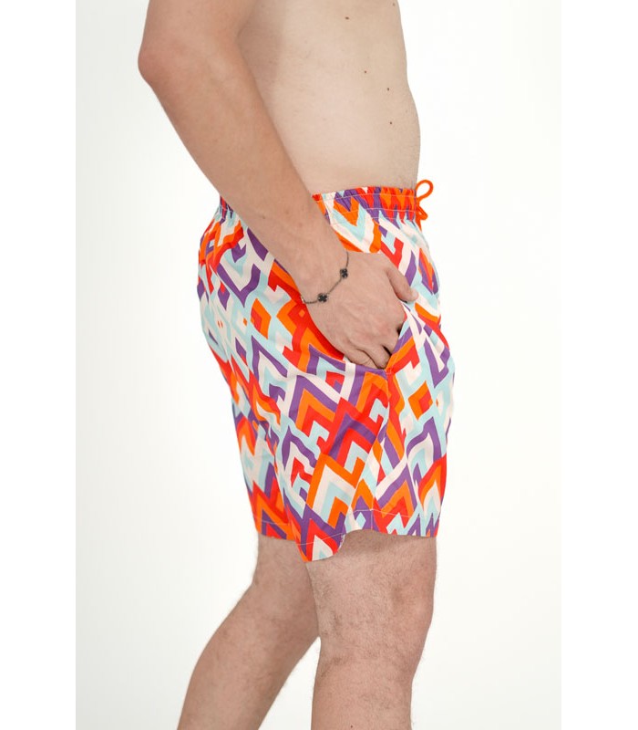 Short de Bain Homme Imprimé Impressive