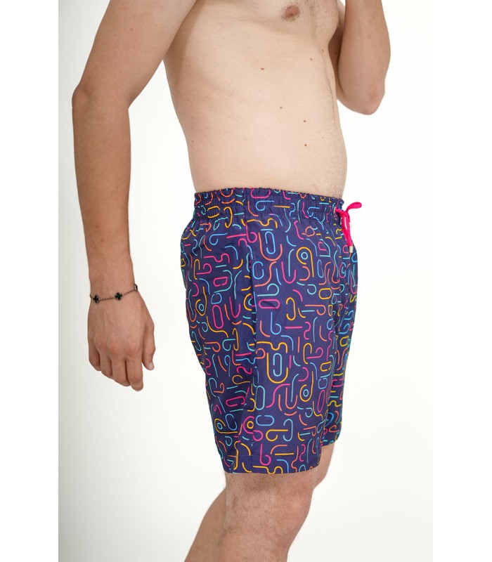 Short de Bain Homme Imprimé Impressive
