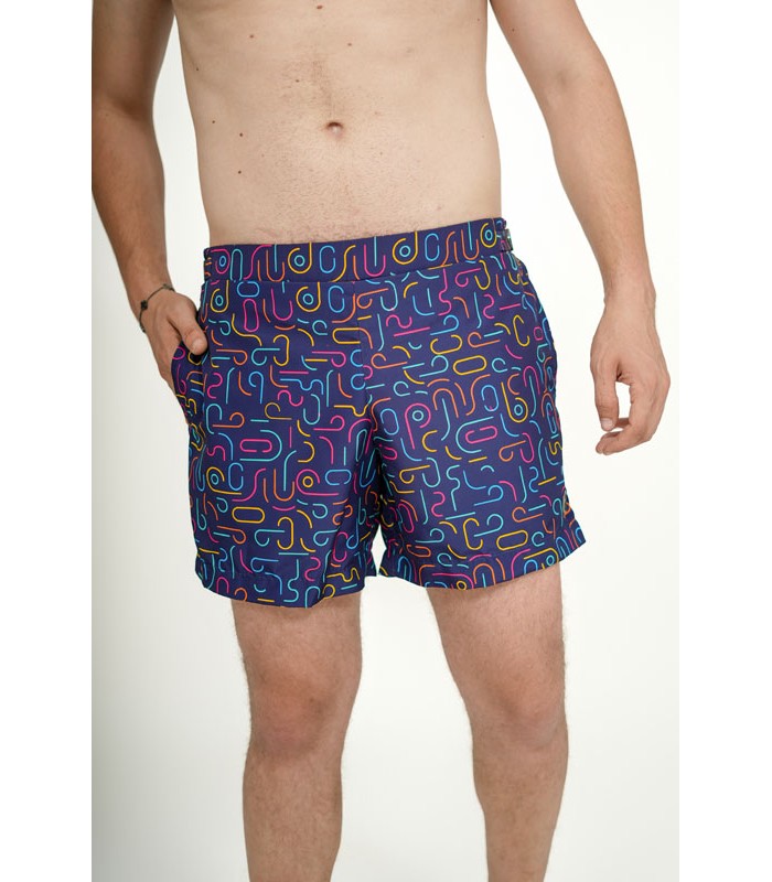 Short de Bain Homme Imprimé Impressive