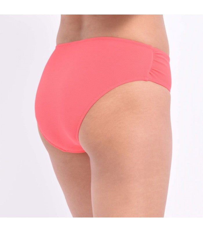 Slip Basique Piqué à Fronces
