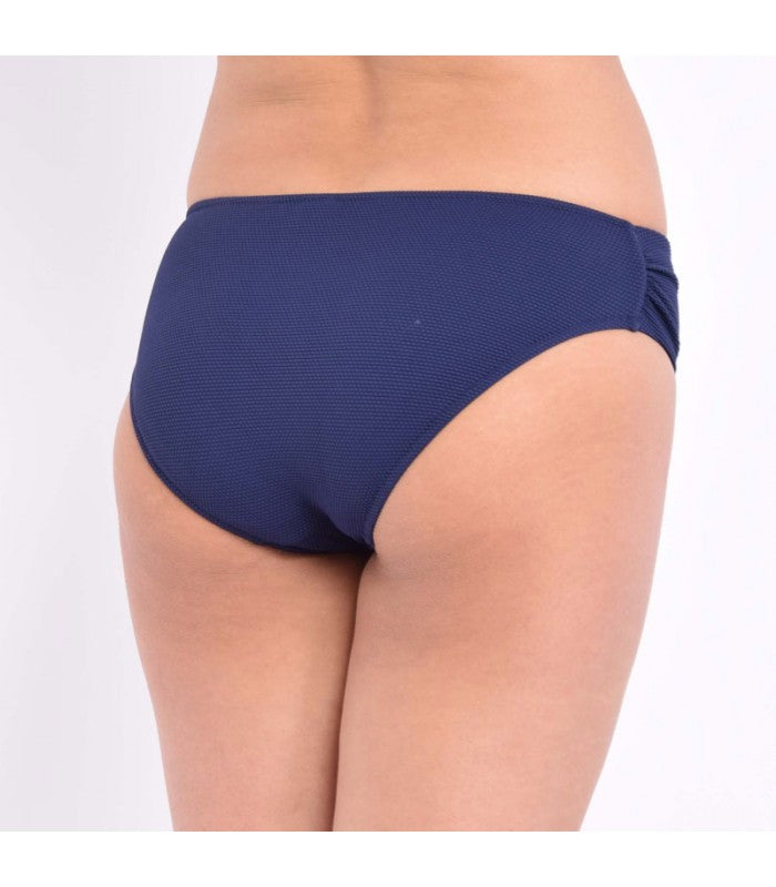 Slip Basique Piqué à Fronces