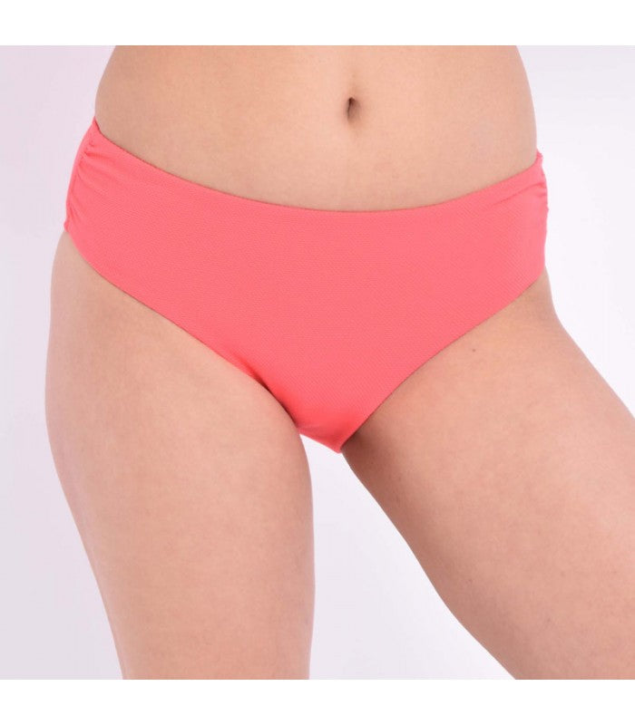 Slip Basique Piqué à Fronces