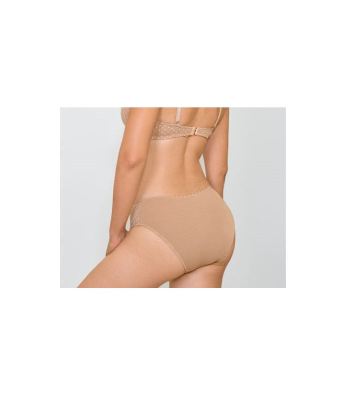 Slip Taille Haute Échancré à Découpe