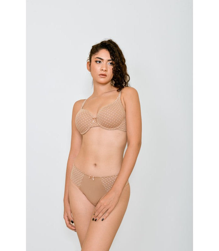 Slip Taille Haute Échancré à Découpe