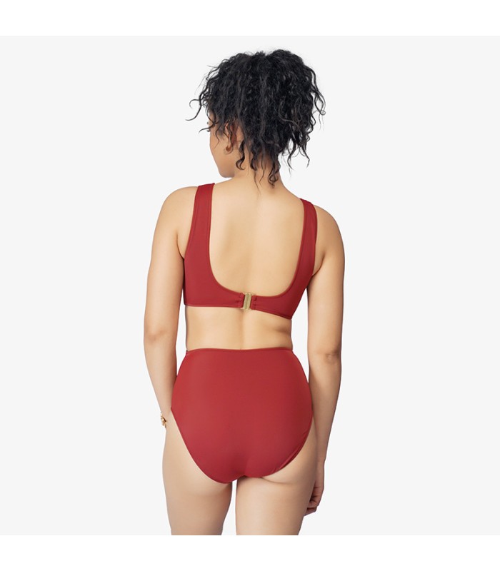 Maillot en tulle rose