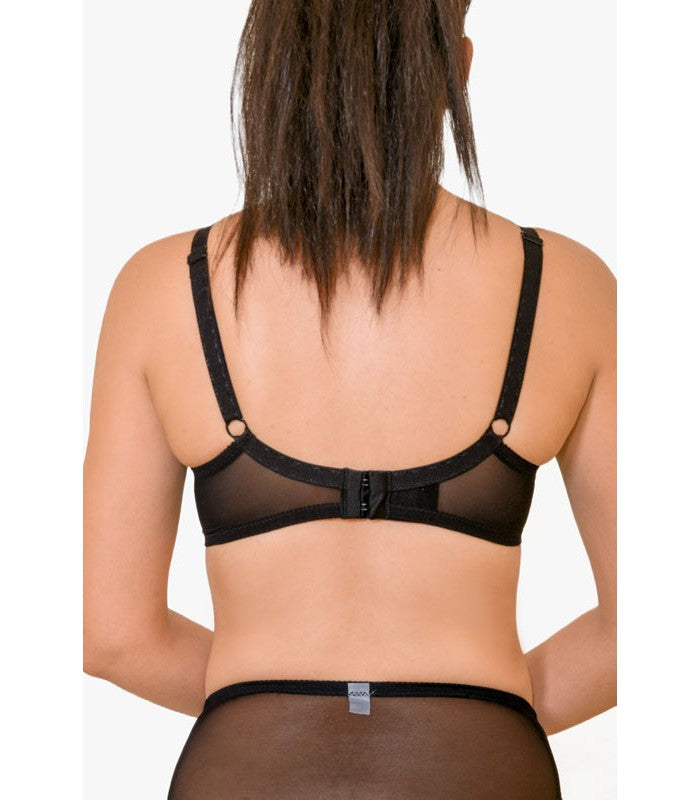 Slip en Tulle Noir