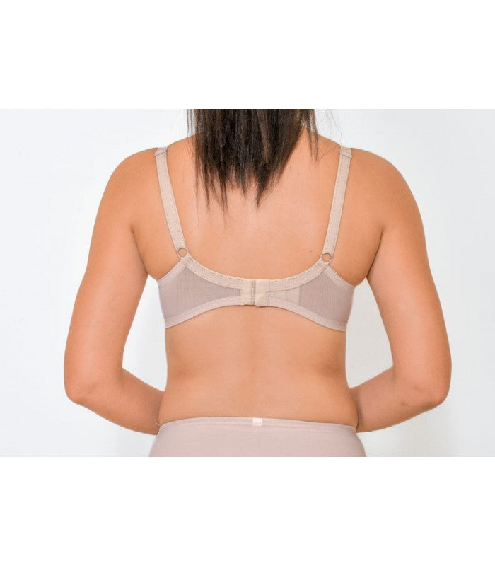 Soutien-Gorge Emboîtant en Dentelle à Armatures