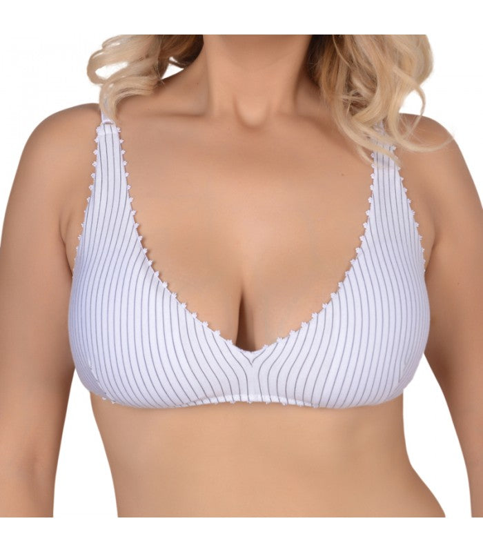 Soutien-Gorge Triangle à Rayures