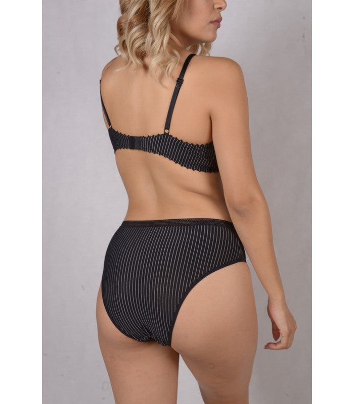 Soutien-Gorge Triangle à Rayures