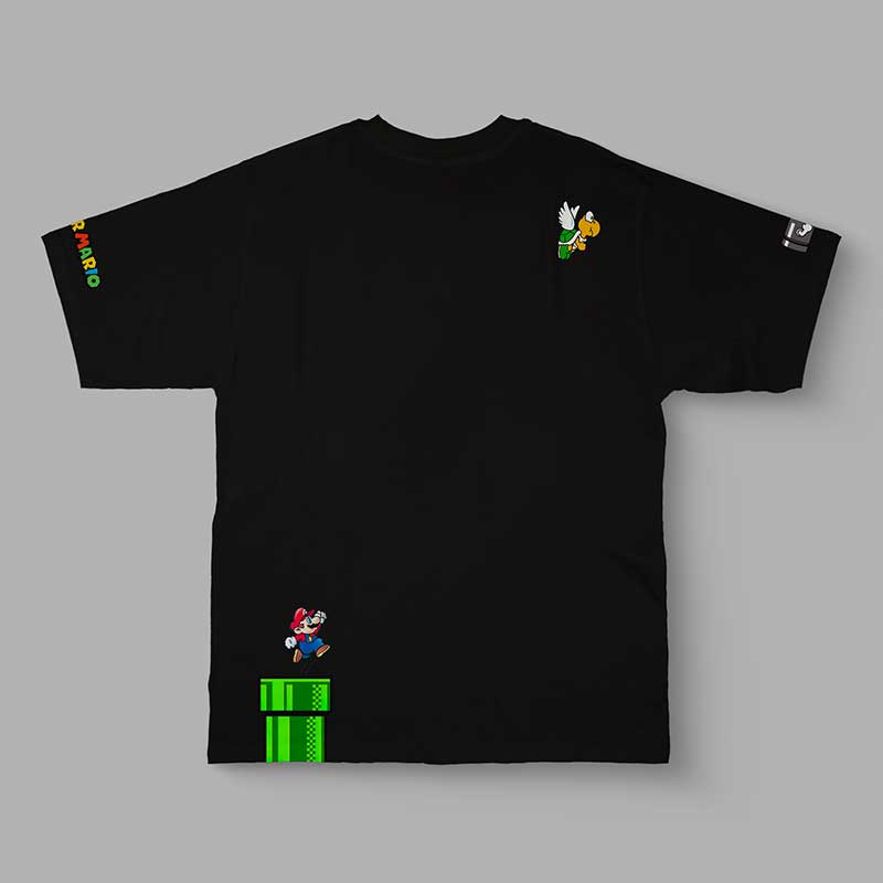 T-shirt Oversize Super Mario – Style Rétro Pixel Art