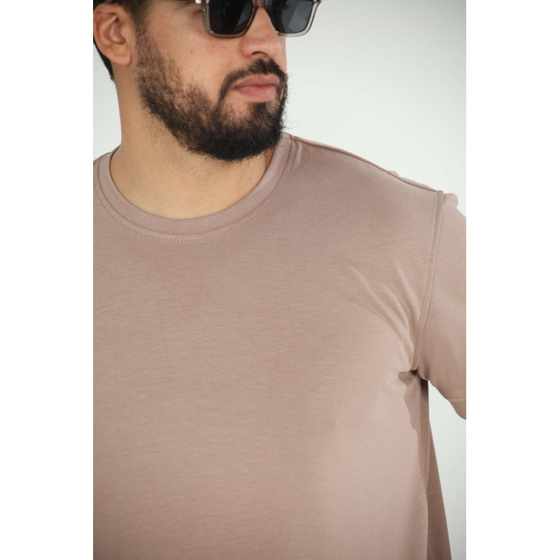 T-shirt Homme en Modal Uni –