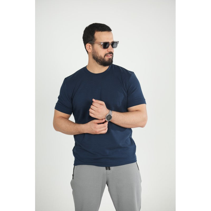 T-shirt Homme en Modal Uni –