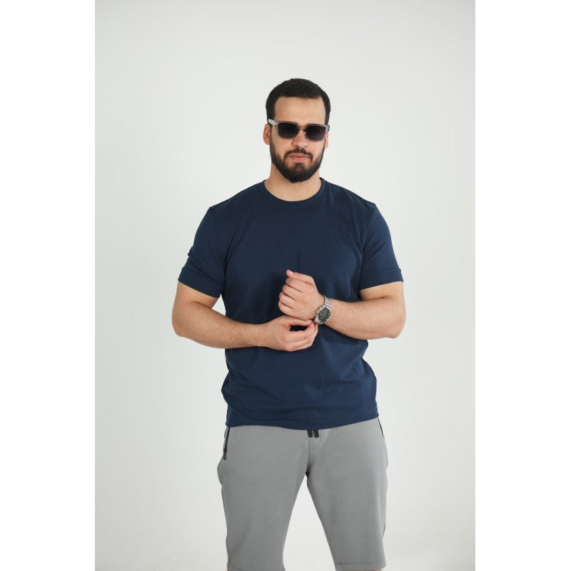 T-shirt Homme en Modal Uni –