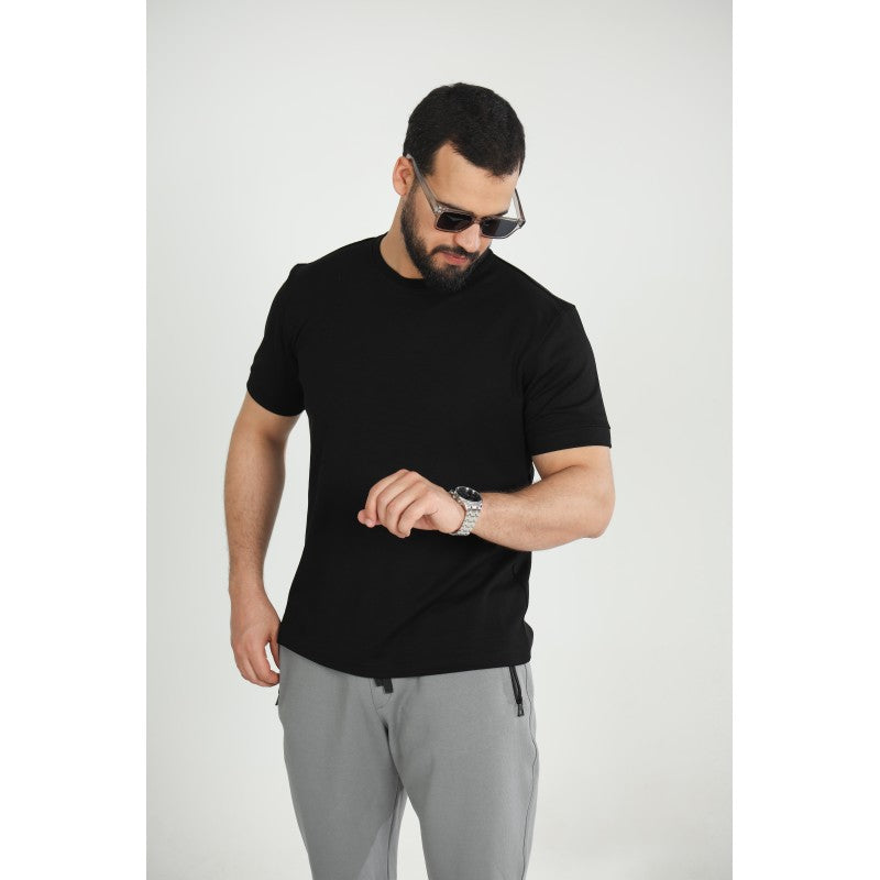 T-shirt Homme en Modal Uni –