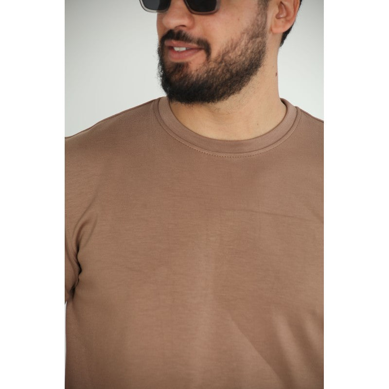T-shirt Homme en Modal Uni –