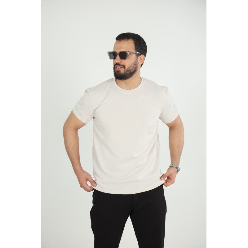 T-shirt Homme en Modal Uni –