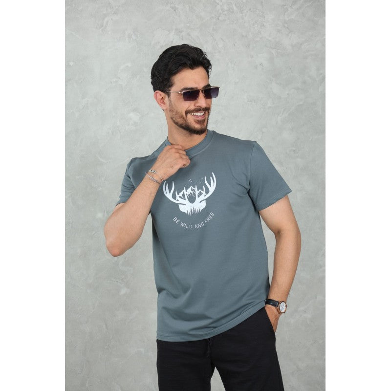 T-shirt Homme Imprimé Free –