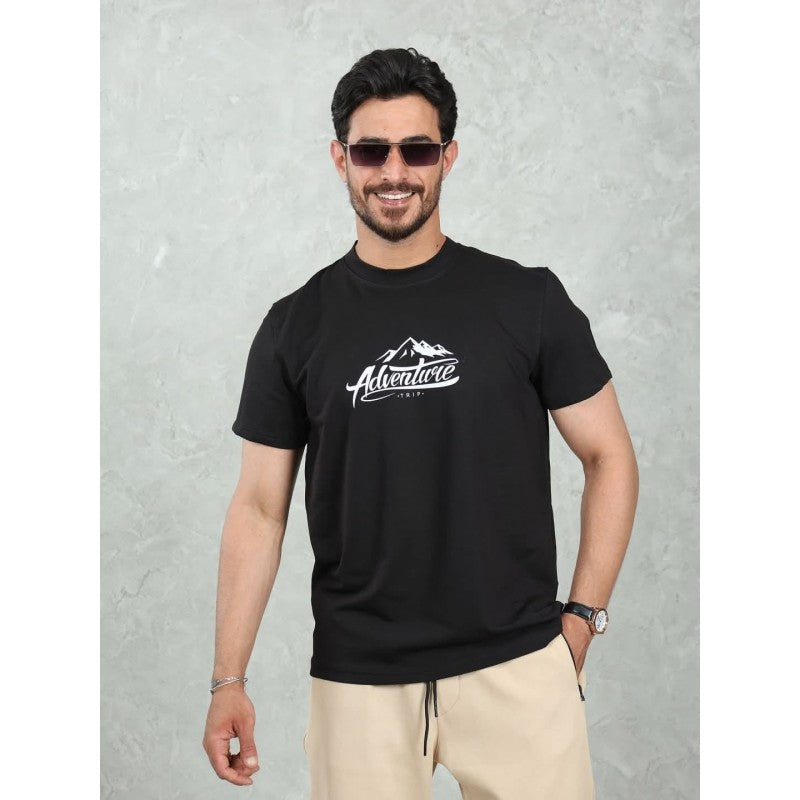 T-shirt Homme Imprimé Lion –