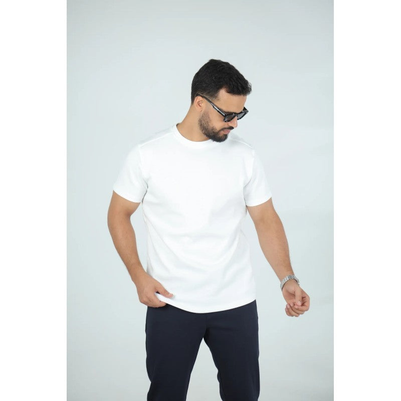 T-shirt Homme – Jersey Lourd 100% Coton